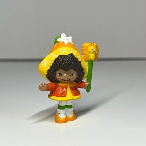 VTG Strawberry Shortcake Strawberryland Mini PVC Figure Orange Blossom Marmalade